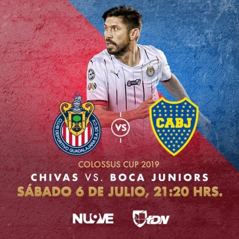 C Mo Y D Nde Ver En Vivo Chivas Vs Boca Juniors Por La Colossus Cup