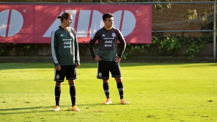 Fernando Beltran con la selección de México Fernando Beltran con la selección de México