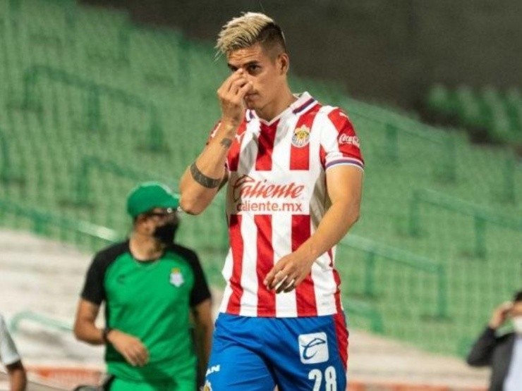 Alexis Peña con Chivas en Copa MX Alexis Peña con Chivas en Copa MX