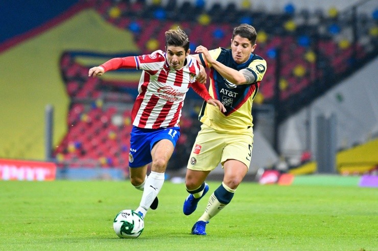 Isaac Brizuela con Chivas en Liga MX Isaac Brizuela con Chivas en Liga MX