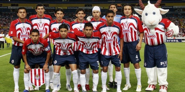 Chivas del Guadalajara because only game with Mexicans last year in 1926-1927 I Liga MX