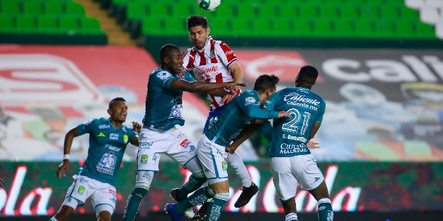 Chivas de Guadalajara León presents surprise for the match Day 6 Guard1anes 2021 I Liga MX Tournament