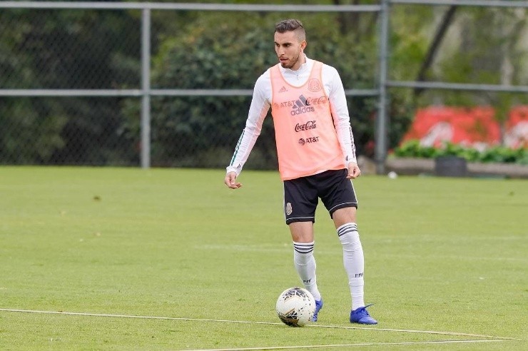 Alejandro Mayorga con Selección de México en microciclo Alejandro Mayorga con Selección de México en microciclo