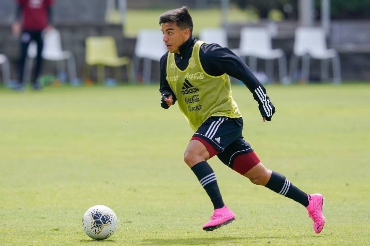 Fernando Beltrán con Selección de México en Microciclo Fernando Beltrán con Selección de México en Microciclo