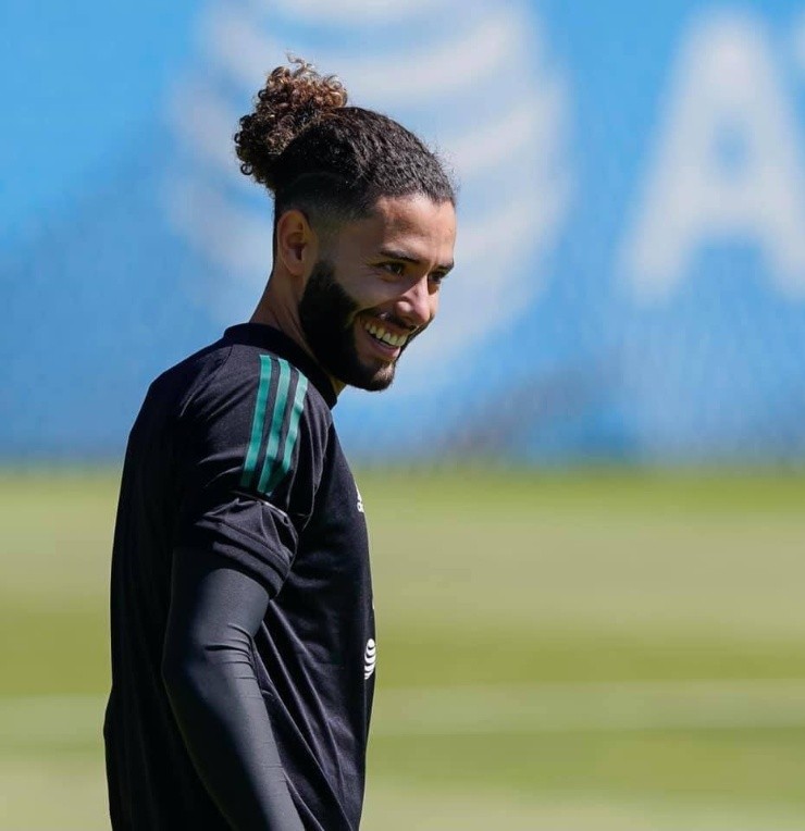 César Huerta con Selección de México en microciclo César Huerta con Selección de México en microciclo