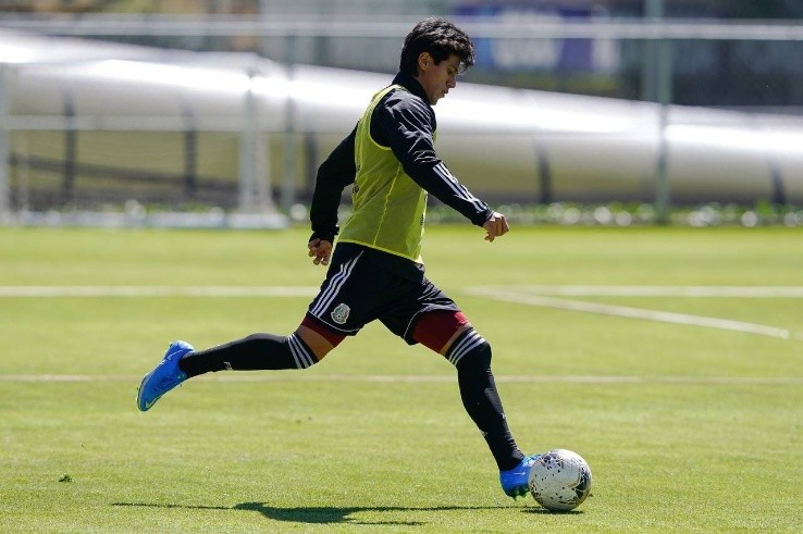 José Juan Macías con selección mexicana en microciclo José Juan Macías con selección mexicana en microciclo