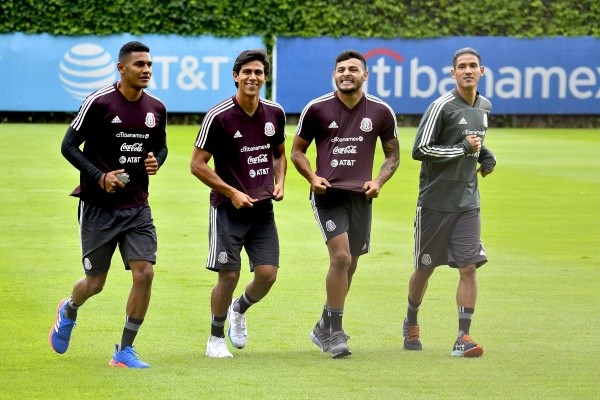 Jugadores de Chivas en la concentación de la Selección Mexicana Jugadores de Chivas en la concentación de la Selección Mexicana