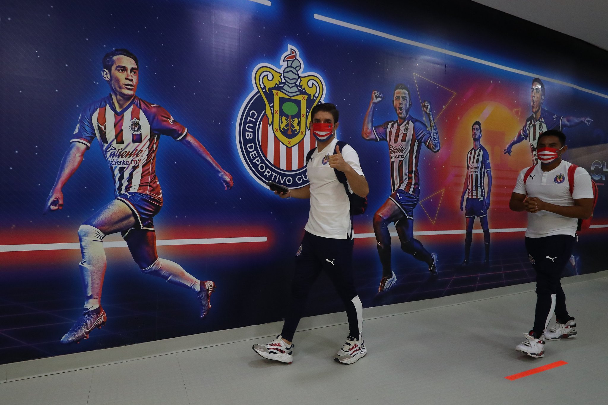 Chivas llega al Estadio Akron de Guadalajara Chivas llega al Estadio Akron de Guadalajara
