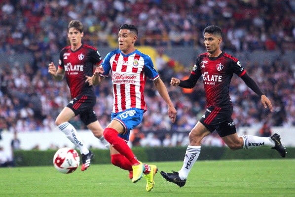 Uriel Antuna en Chivas vs Atlas de Liga MX Uriel Antuna en Chivas vs Atlas de Liga MX