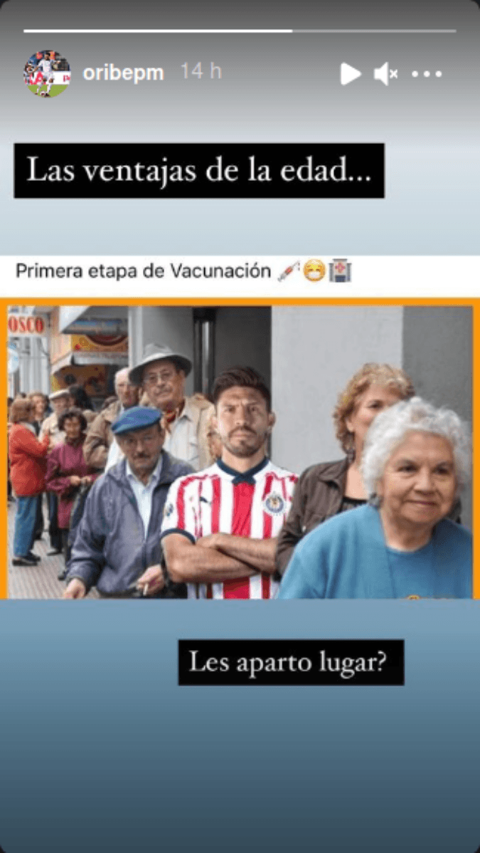 Oribe Peralta en Instagram Oribe Peralta en Instagram