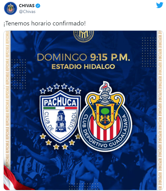Tuit de Chivas de Guadalajara Tuit de Chivas de Guadalajara